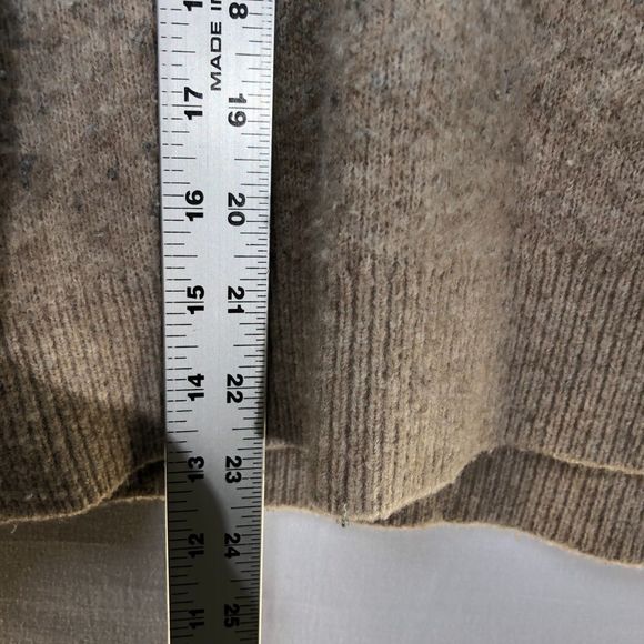 Banana Republic Wool Blend Air Ombre Crew Neck Sweater in “Ivory White Latte” S - Picture 8 of 8